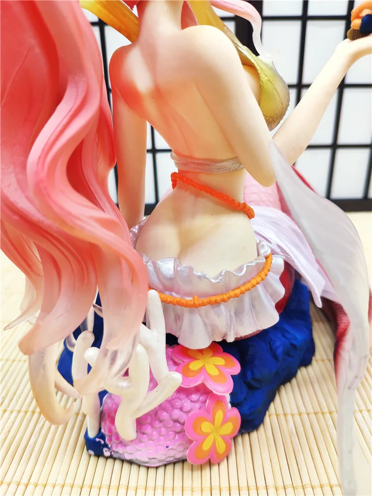 Mermaid Princess Shirahoshi With Luffy Action Figure Statue