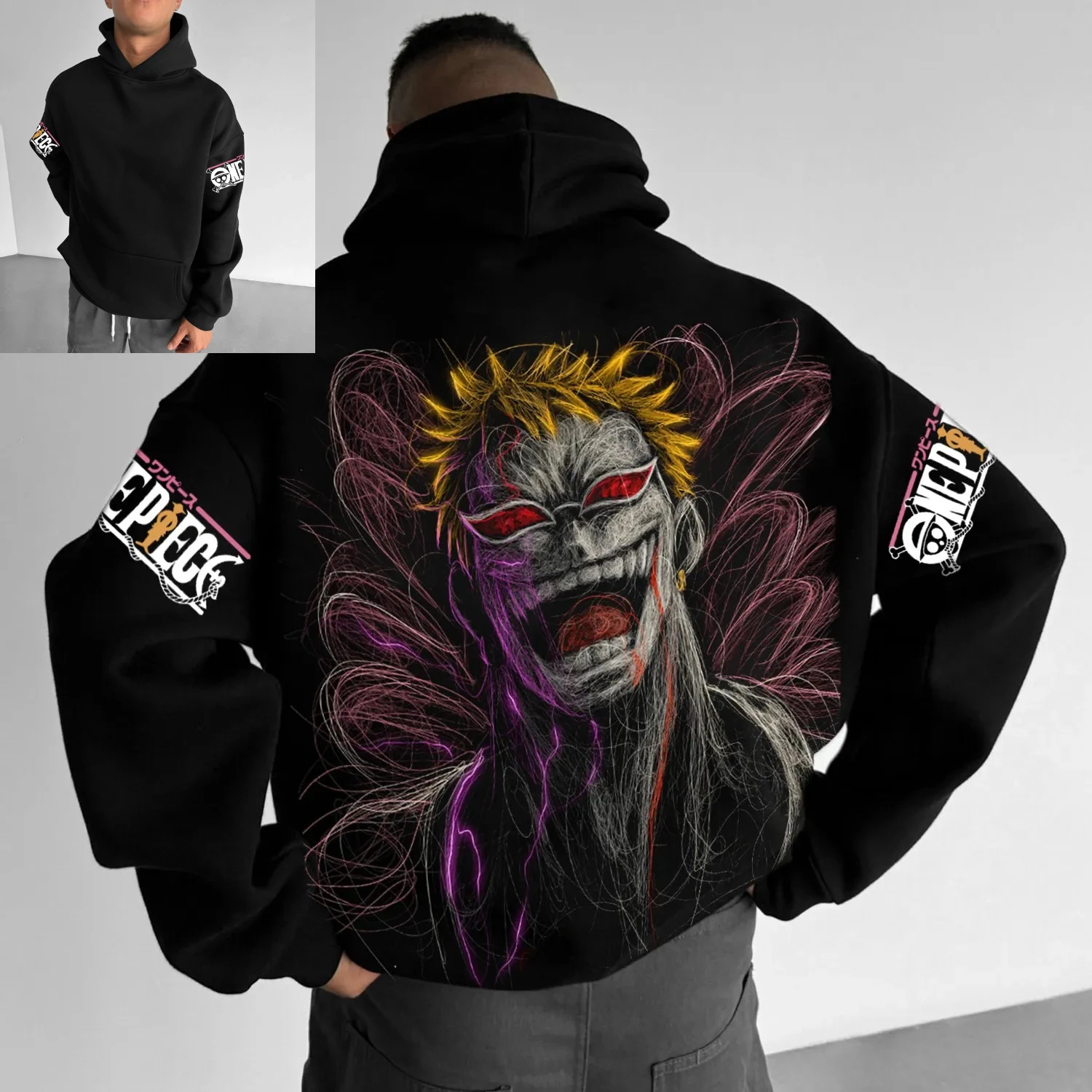 One Piece Anime Graphic Hoodie Men Women 2025 Spring Autumn Streetwear Casual Sweatshirt Unisex Clothing Luffy Zoro Nami Design