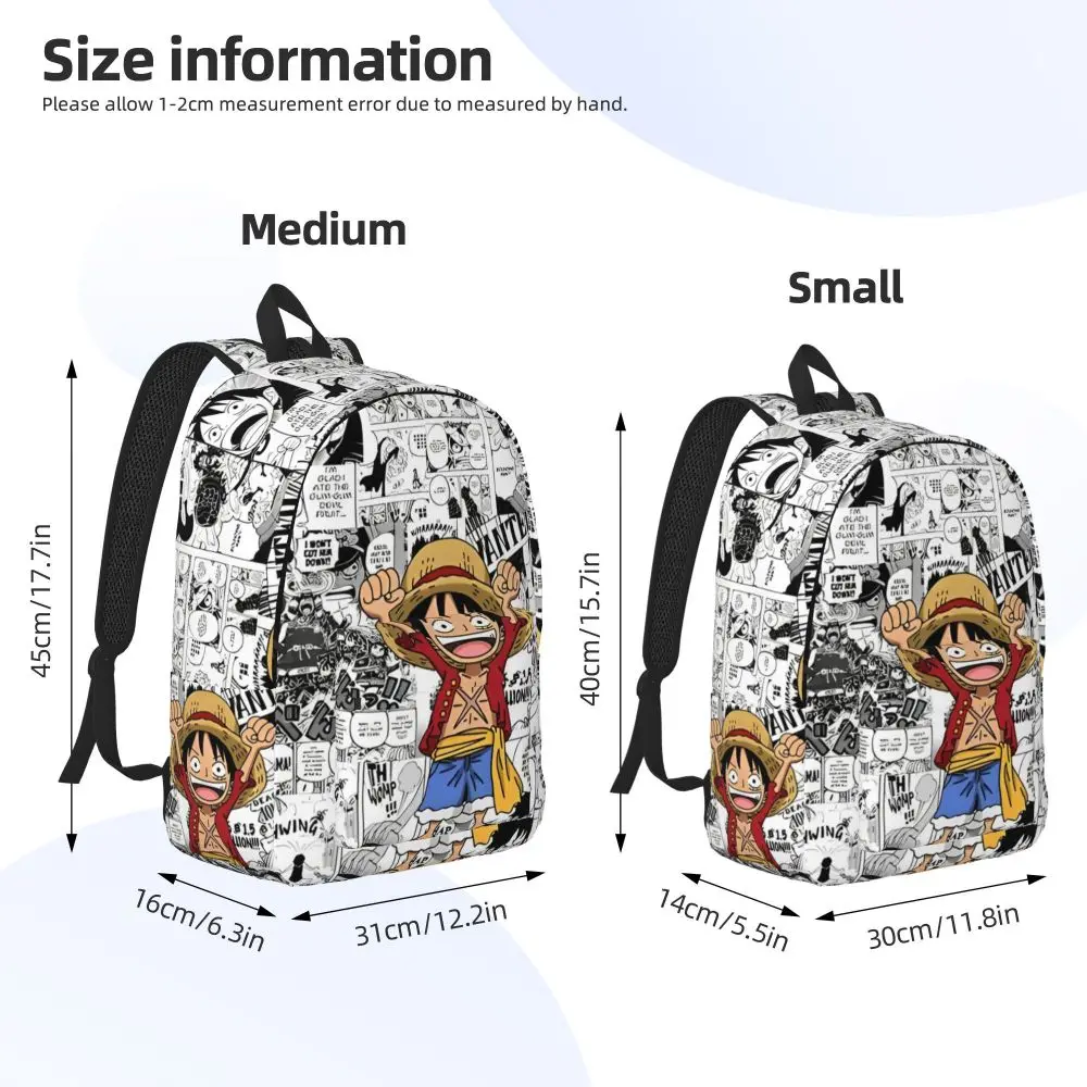 Tony Tony Chopper After Time Skip One Piece Classical Backpack Student Hiking Travel Daypack for Men Women Computer Shoulder Bag