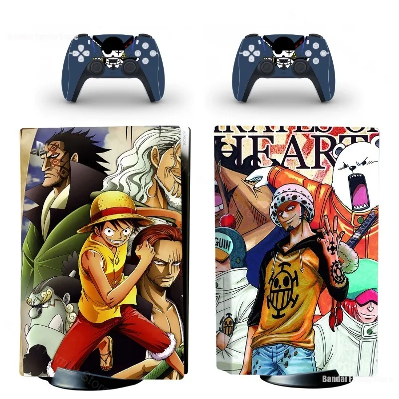 ONE PIECE Luffy PS5 Disc Skin Sticker for PlayStation 5 Console & Controller Anime Cartoon PS5 Decal Anti-scratch Skin Sticker ONE PIECE Luffy PS5 Disc Skin Sticker for PlayStation 5 Console & Controller Anime Cartoon PS5 Decal Anti-scratch Skin Sticker