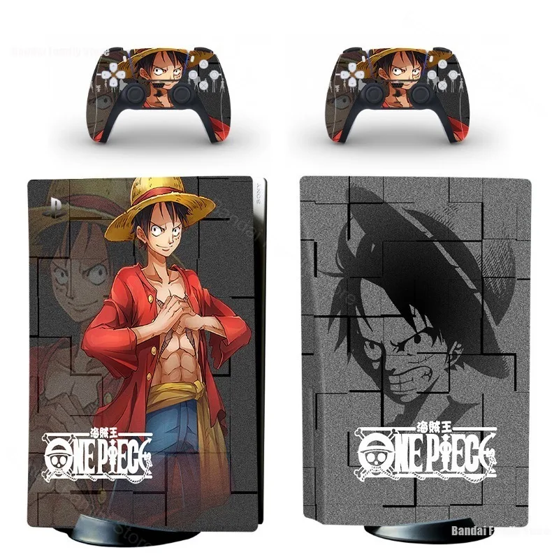 ONE PIECE Luffy PS5 Disc Skin Sticker for PlayStation 5 Console & Controller Anime Cartoon PS5 Decal Anti-scratch Skin Sticker ONE PIECE Luffy PS5 Disc Skin Sticker for PlayStation 5 Console & Controller Anime Cartoon PS5 Decal Anti-scratch Skin Sticker