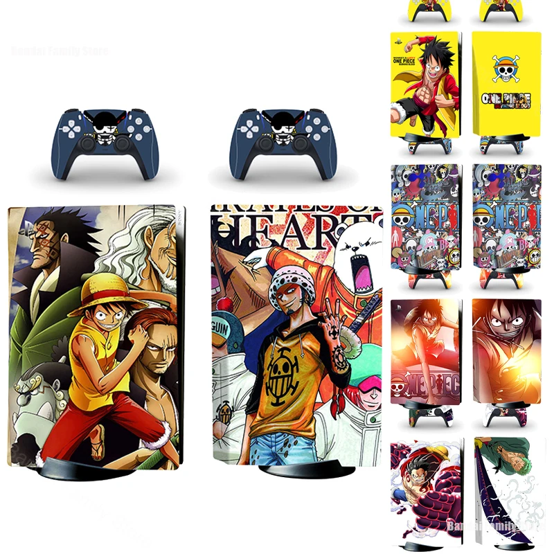 ONE PIECE Luffy PS5 Disc Skin Sticker for PlayStation 5 Console & Controller Anime Cartoon PS5 Decal Anti-scratch Skin Sticker ONE PIECE Luffy PS5 Disc Skin Sticker for PlayStation 5 Console & Controller Anime Cartoon PS5 Decal Anti-scratch Skin Sticker