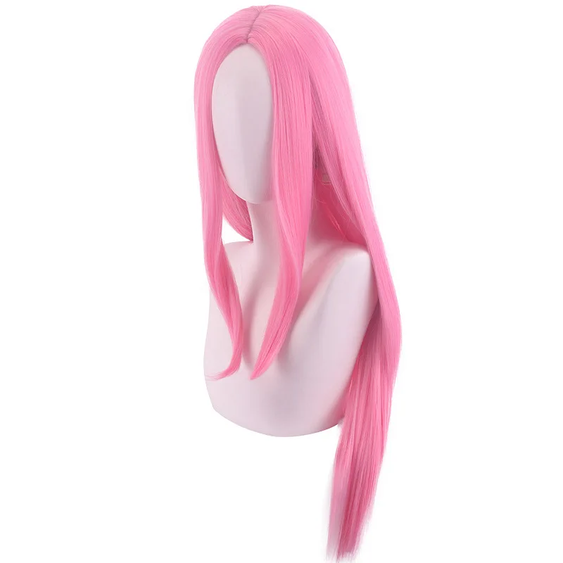 Long Straight pink Anime One Piece Character of Jewelry Bonney Cosplay Wig for Women Heat Resistant Synthetic Hair Wigs Long Straight pink Anime One Piece Character of Jewelry Bonney Cosplay Wig for Women Heat Resistant Synthetic Hair Wigs