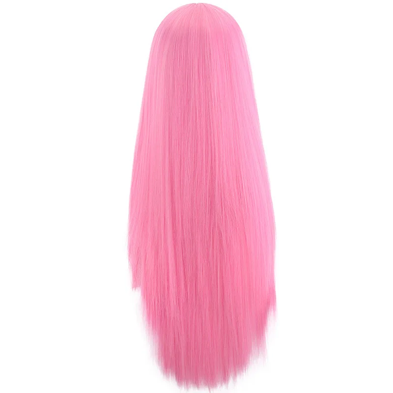 Long Straight pink Anime One Piece Character of Jewelry Bonney Cosplay Wig for Women Heat Resistant Synthetic Hair Wigs Long Straight pink Anime One Piece Character of Jewelry Bonney Cosplay Wig for Women Heat Resistant Synthetic Hair Wigs